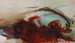Waking in Sunlight – 12 x 48 – Diptych – 2011 – SOLD